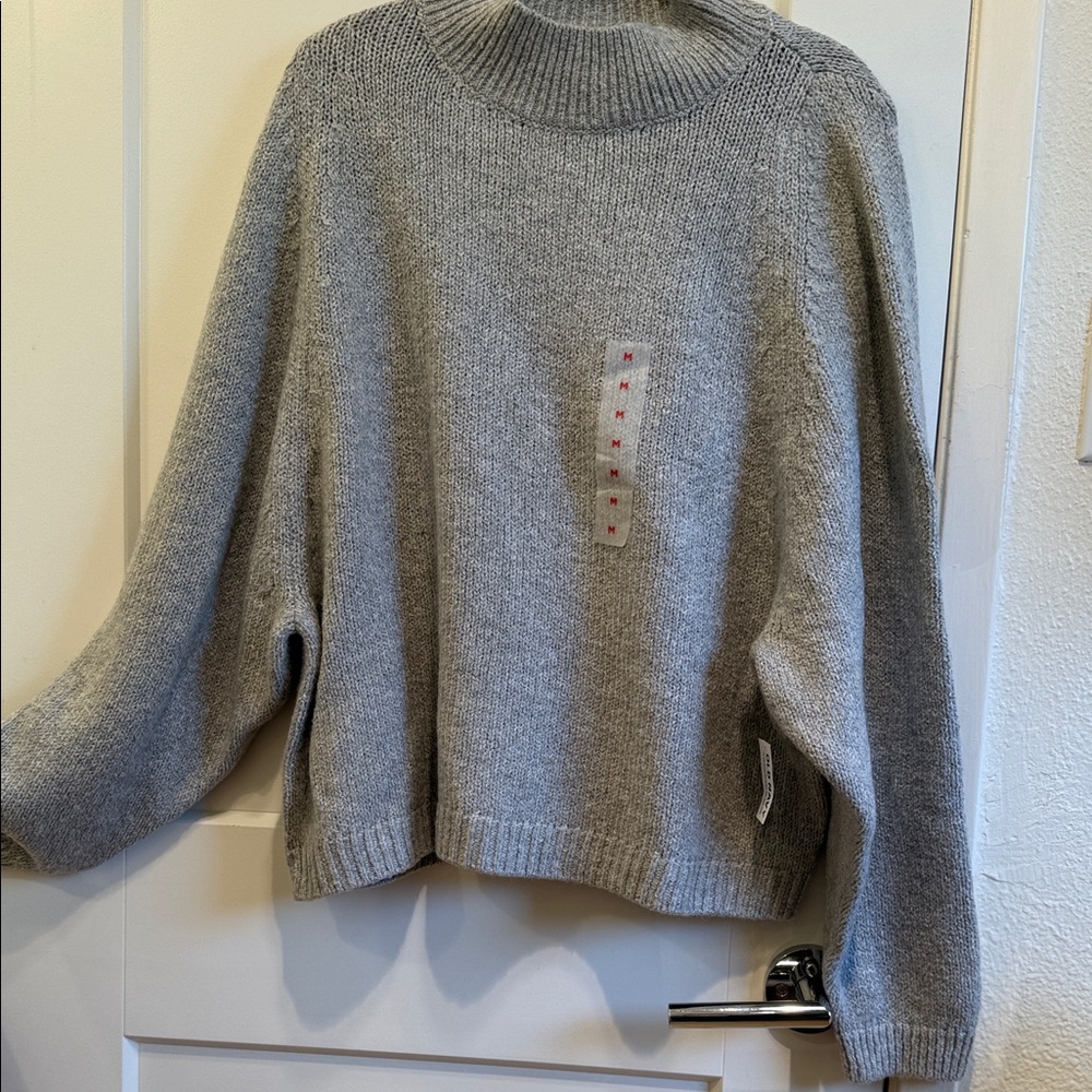 NWT Old Navy Gray Women's Turtleneck Sweater